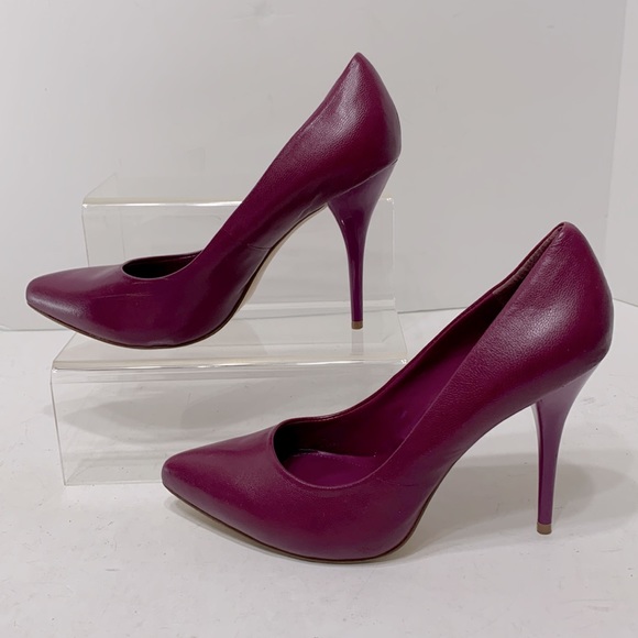 Purple Aldo pumps pointed toe 4 inch - Picture 2 of 15
